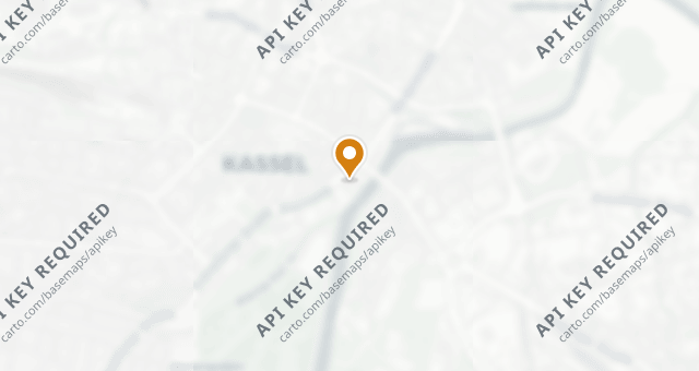 Map showing Restaurant Renthof Kassel