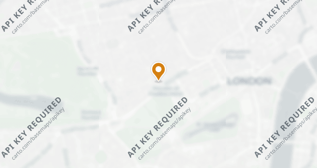 Map showing Langan's Brasserie