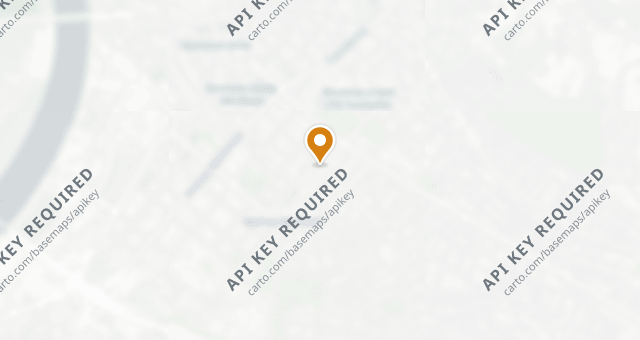 Map showing RESTORAN NA ĆOŠKU