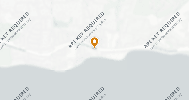 Map showing Caruso's