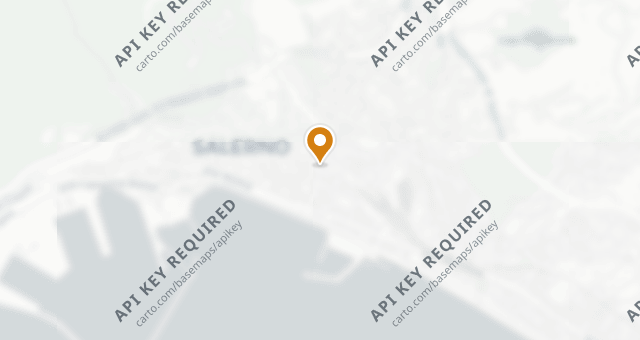 Map showing Suscettibile Salerno