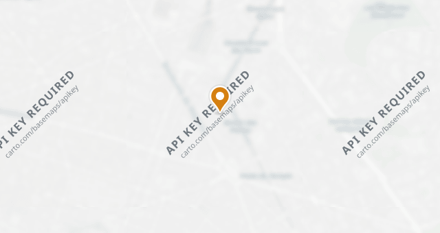 Map showing SAAM restaurant