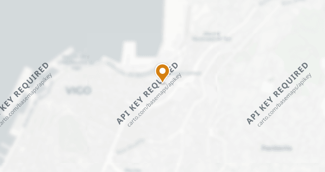 Map showing Casa Marco