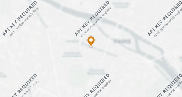 Map showing L’Avant-Comptoir de la Mer
