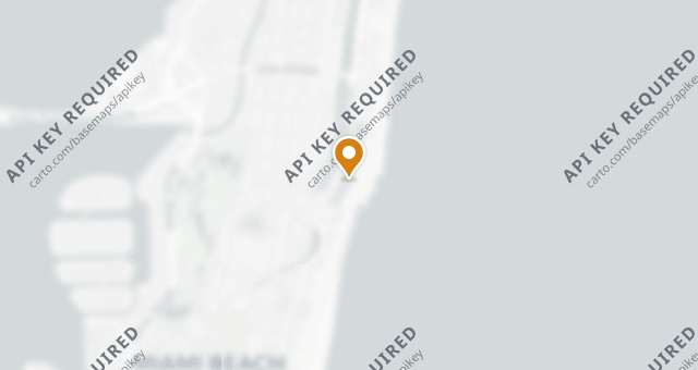 Map showing Matador Room