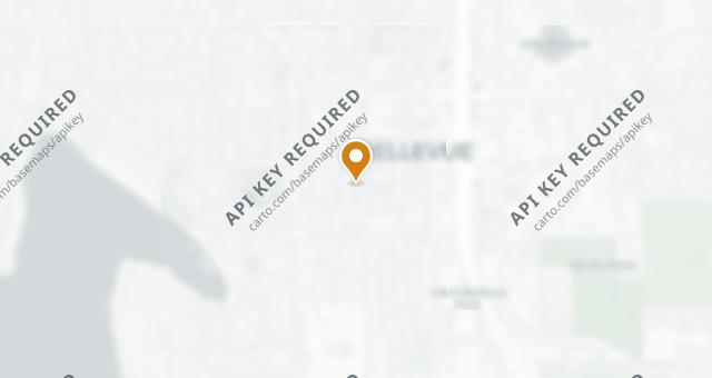 Map showing Seastar Restaurant & Raw Bar