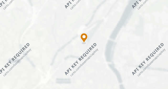 Map showing Restaurant De la Gare Chez Sandro