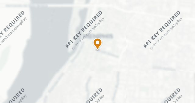 Map showing Chez Philippe