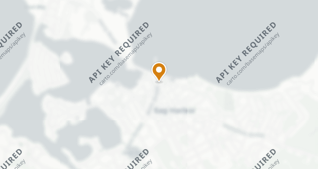 Map showing The American Hotel