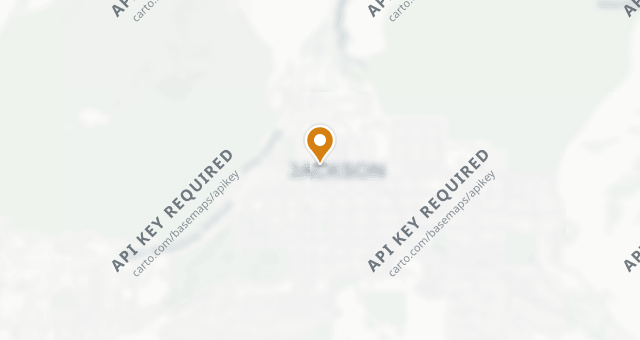 Map showing The Silver Dollar Grill