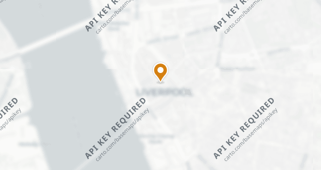 Map showing El Gato Negro Liverpool