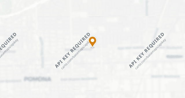 Map showing Mariscos Jalisco