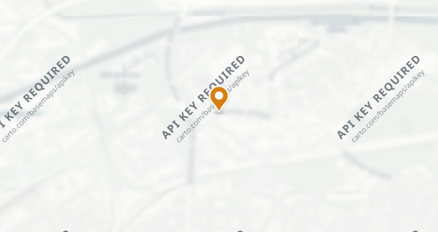 Map showing Hackbarth's Restaurant