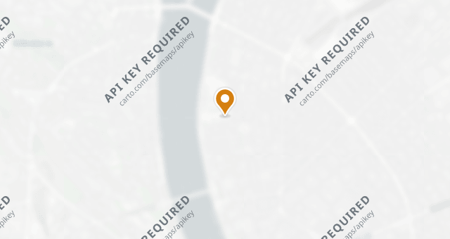 Map showing Türkiz Restaurant Budapest