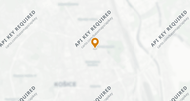 Map showing BISTRO BLANC