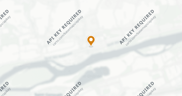 Map showing Auberge de Port Vallières