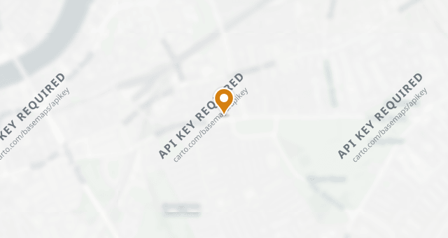 Map showing August Bakery