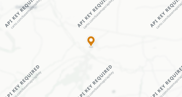 Map showing The Duck at Yeoford