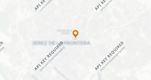 Map showing La Carboná
