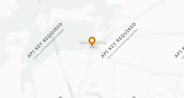 Map showing La Baratte