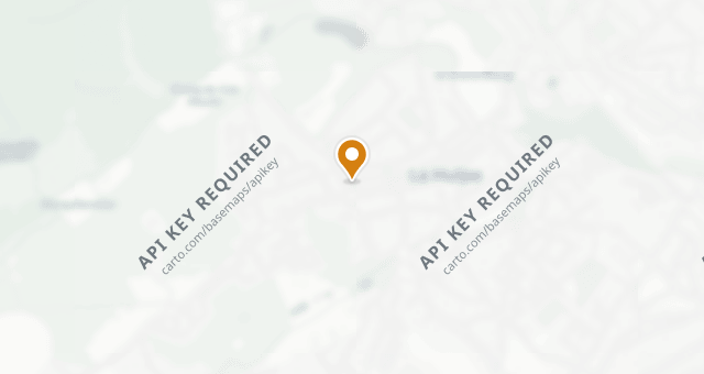 Map showing Pizza e Basta