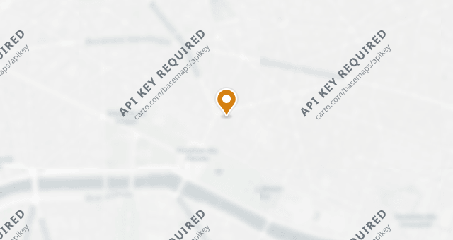 Map showing Chez Monsieur