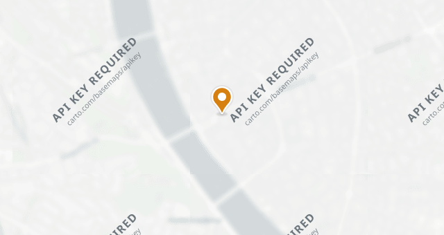 Map showing Spago by Wolfgang Puck