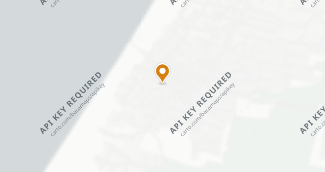 Map showing Strandhotellet Blokhus