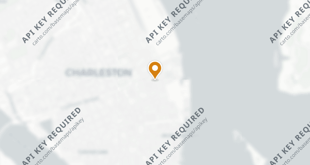 Map showing The Restaurant at Zero George