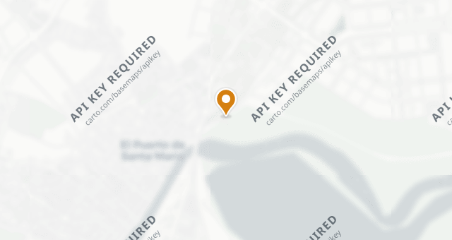 Map showing Aponiente