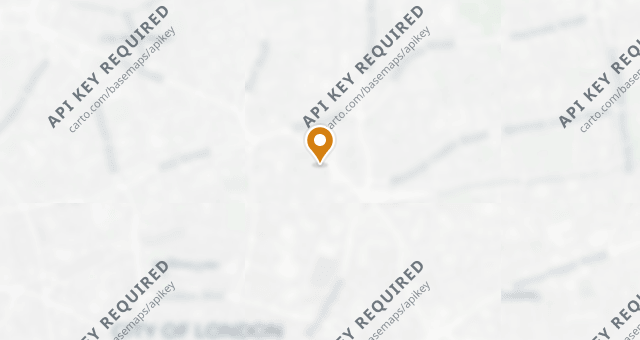 Map showing Bistro Freddie