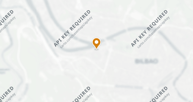 Map showing San Mamés Jatetxea