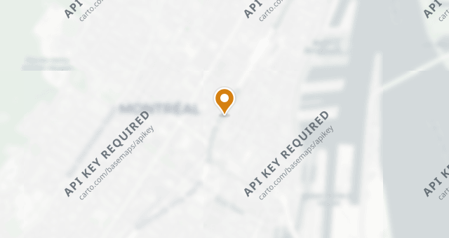 Map showing Moishes