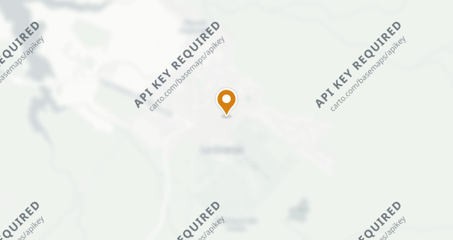 Map showing La Fundición
