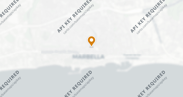 Map showing Casa Eladio