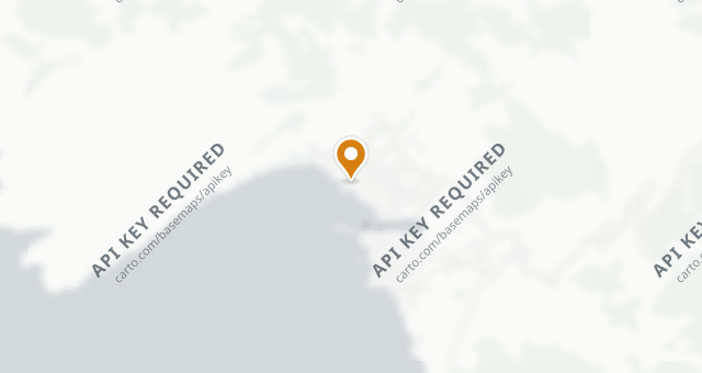 Map showing Konoba Bako