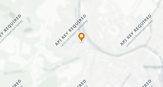 Map showing Auberge Saint-Walfrid