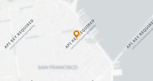 Map showing San Francisco Wine Society
