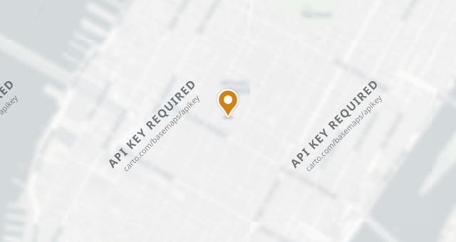 Map showing The Lambs Club