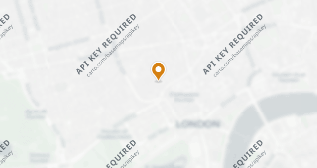 Map showing Blacklock Soho