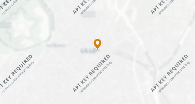 Map showing Bleu canard