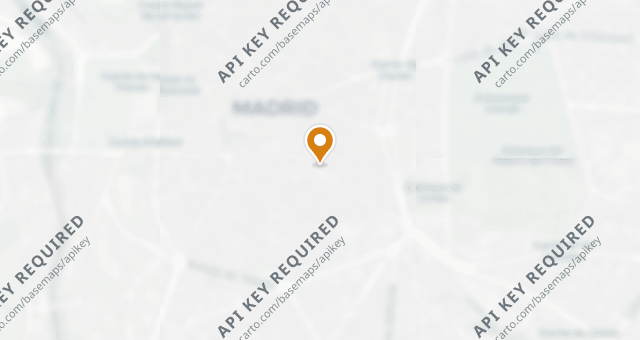 Map showing Ferretería Restaurante