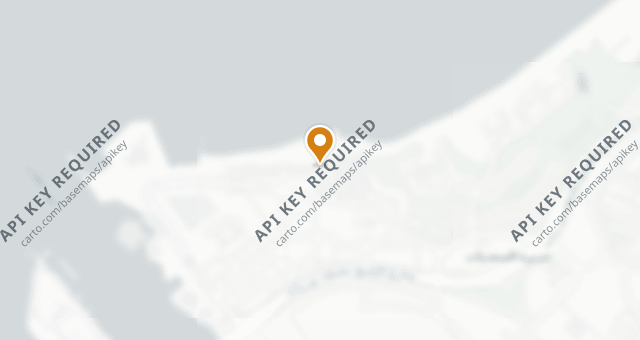 Map showing Beirut Sur Mer