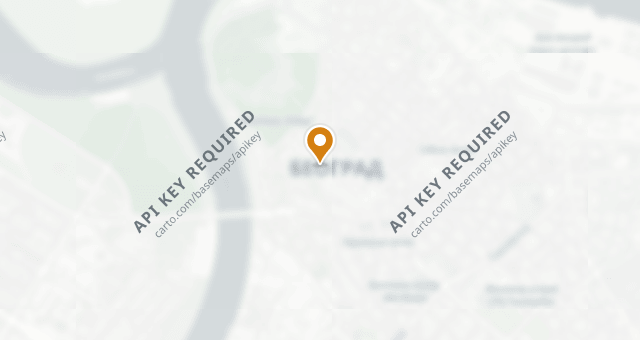 Map showing RESTORAN VUK