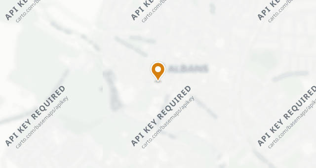 Map showing Dylans at the Kings Arms