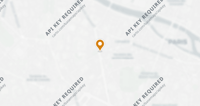 Map showing Brasserie Lutetia