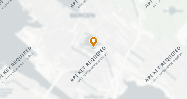Map showing Lysverket
