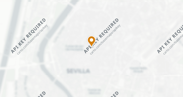 Map showing Casa Regina