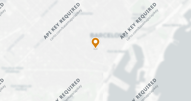 Map showing Cañete