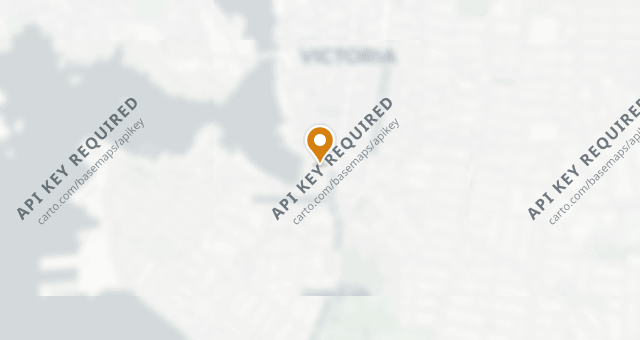 Map showing Q at the Empress